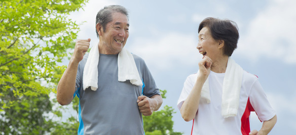 怪我をしない・介護保険に頼らない身体作り
